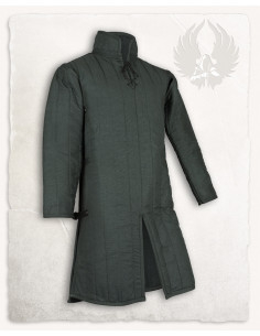 Gambison médiéval modèle Burkhard, vert 2