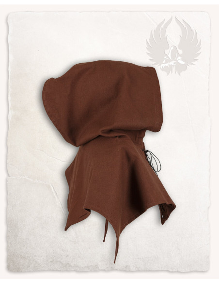 Gugel médiéval en coton modèle Folke,...