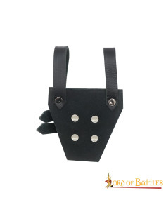 Baudrier pirate pour épées ou haches, en cuir 2