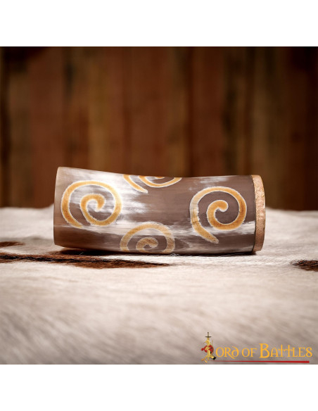 Vaisseau viking en corne de boeuf