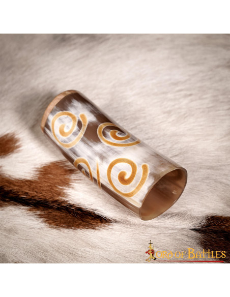 Vaisseau viking en corne de boeuf