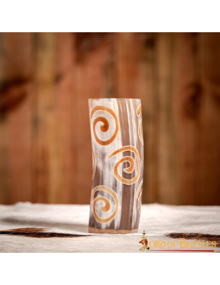 Vaisseau viking en corne de boeuf