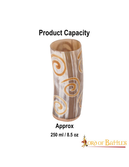 Vaisseau viking en corne de boeuf