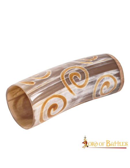 Vaisseau viking en corne de boeuf