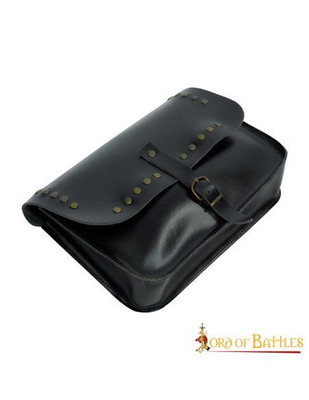 Sac médiéval carré avec plats