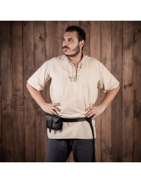 Sac en cuir avec boucle celtique en...