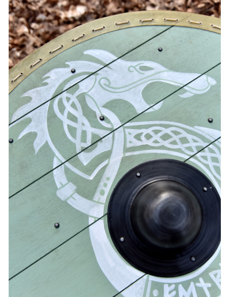 Bouclier Viking Fenrir avec garniture...