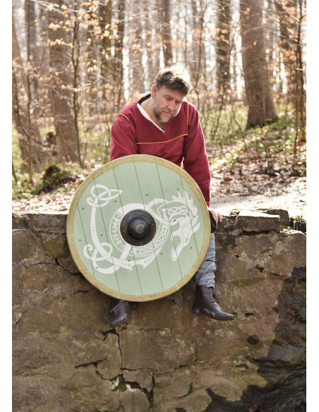 Bouclier Viking Fenrir avec garniture...