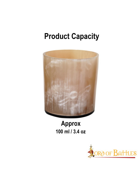 Lot de 3 verres à shooter Viking en...