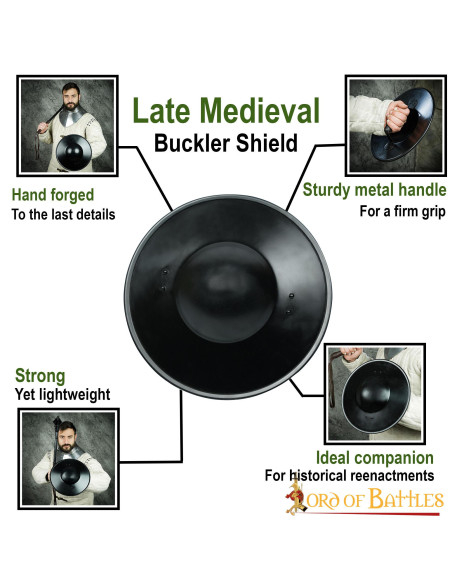 Bouclier médiéval fonctionnel fait à...