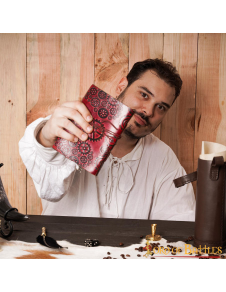 Journal en cuir SteamPunk