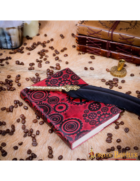 Journal en cuir SteamPunk