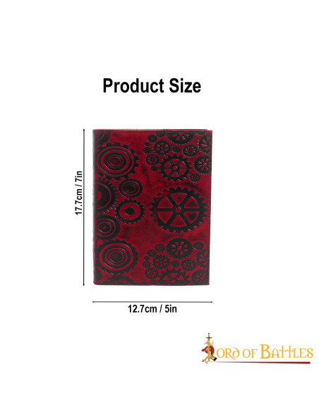 Journal en cuir SteamPunk