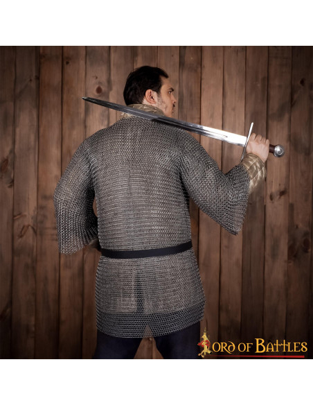 Cotte de mailles médiévale...