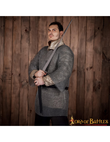 Cotte de mailles médiévale...