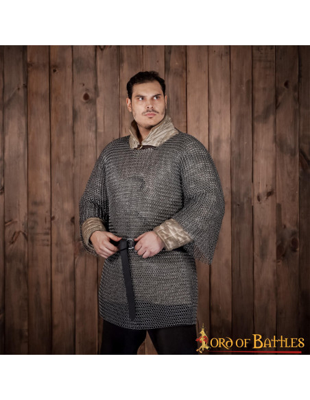 Cotte de mailles médiévale...