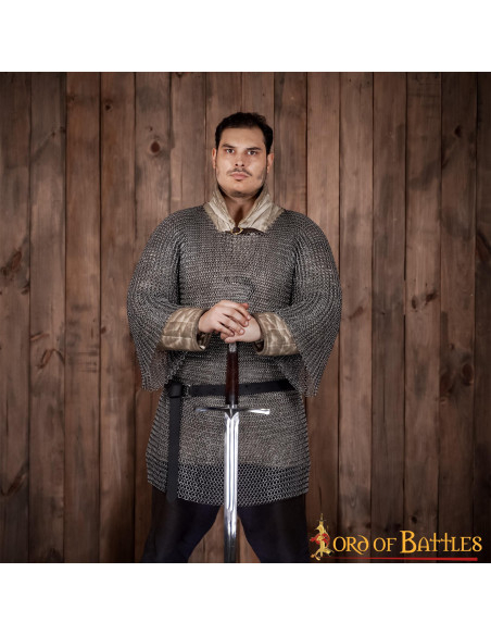 Cotte de mailles médiévale...