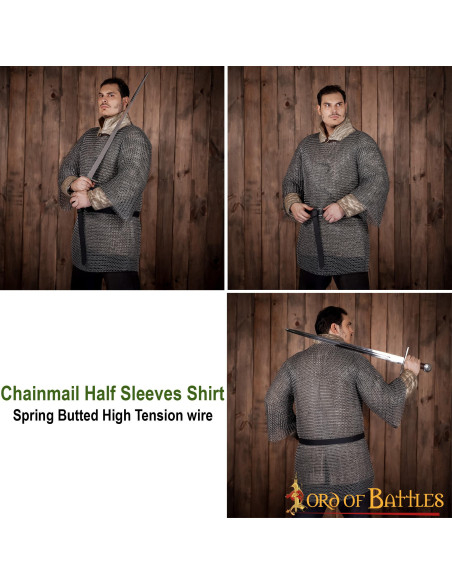 Cotte de mailles médiévale...