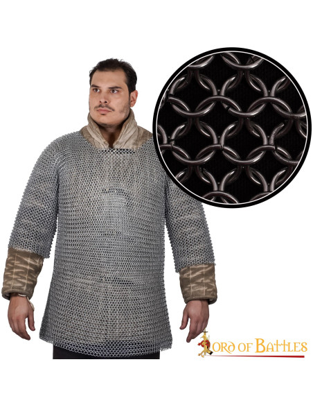 Cotte de mailles médiévale...