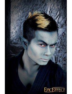 Oreilles d'elfe noir pointues, petites