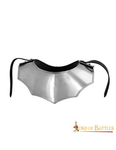 Gorgerin médiéval simple, finition polie