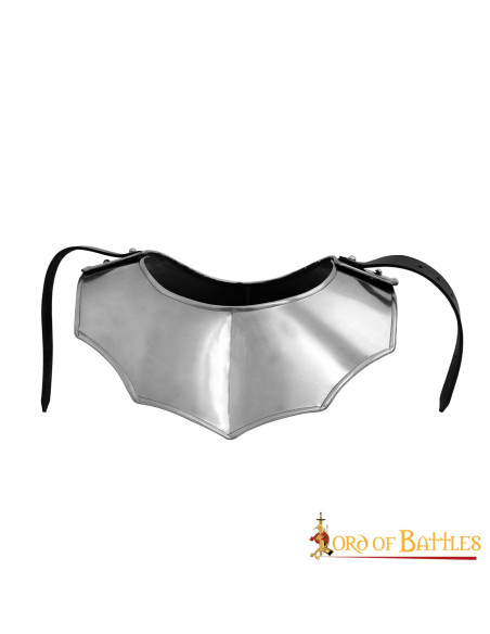 Gorgerin médiéval simple, finition polie