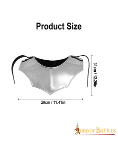 Gorgerin médiéval simple, finition polie 2