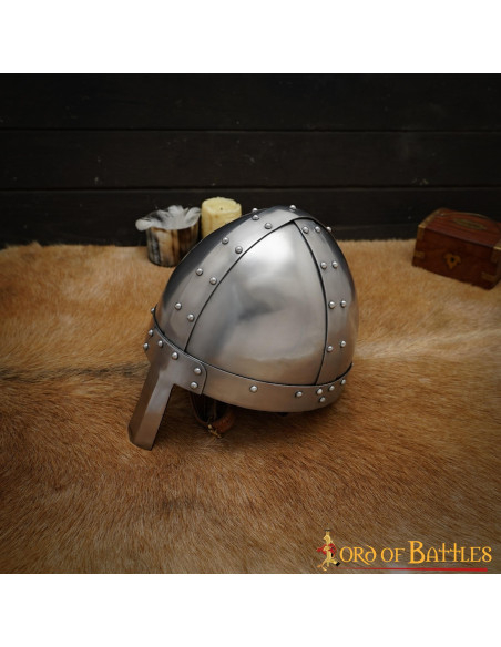 Casque viking avec nez Spanghelm,...
