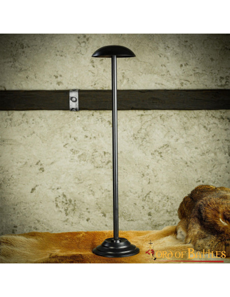 Support en fer pour casques, hauteur...