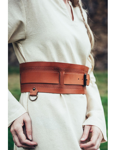Ceinture Viking en cuir Ingrid,...