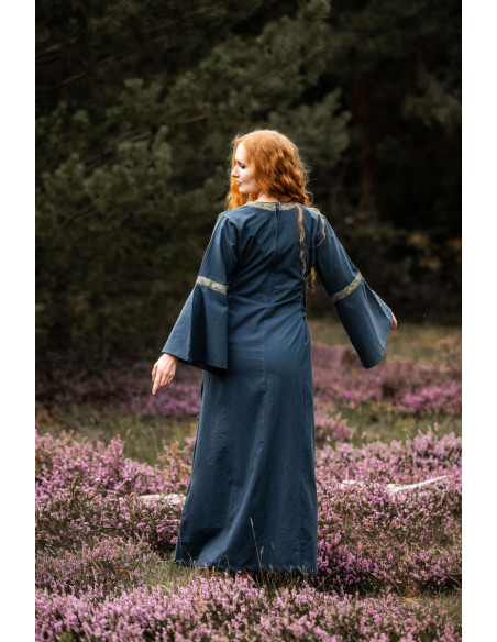 Robe médiévale femme Bleu