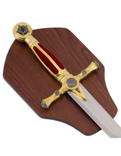 Cadet épée maçonnique avec support (79 cms.) 2