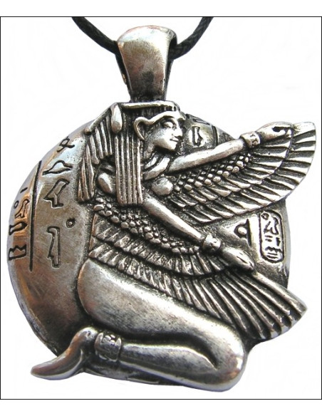 Pendentif égyptien, Isis ailée