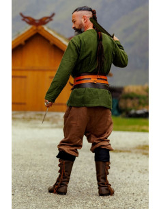 Tunique viking Ivar, verte 2