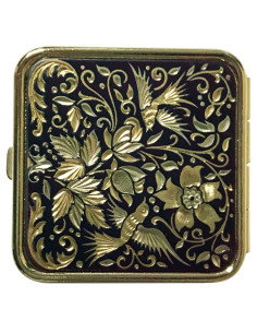 Pilulier Damascène fabriqué à la main de Tolède, Espagne