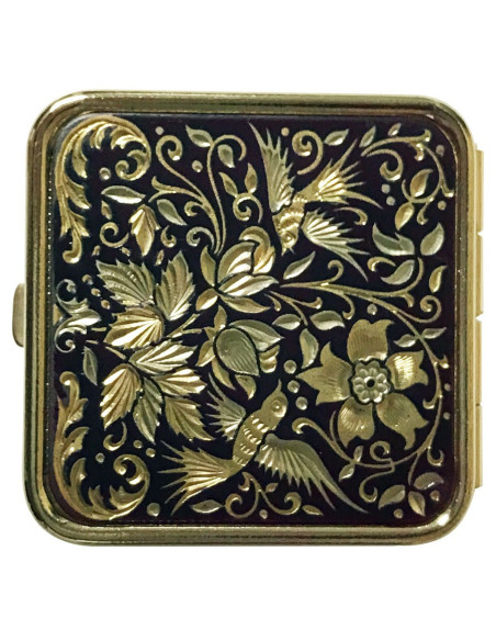 Pilulier Damascène fabriqué à la main...