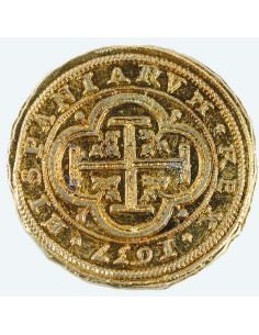 Pièce d'or 100 escudos, 4 cm.