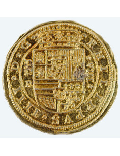 Pièce d'or 100 escudos, 4 cm. 2
