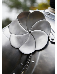 Paire de Besagues médiévales pour armure, XVe siècle 2