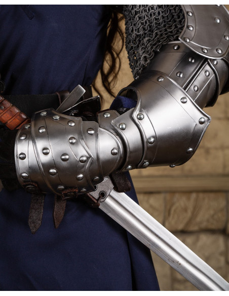 Gantelets médiévaux modèle Balthasar,...