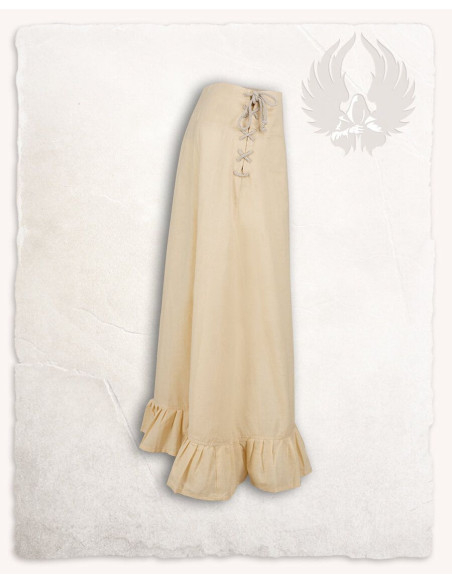 Jupe médiévale en coton modèle Nelly,...