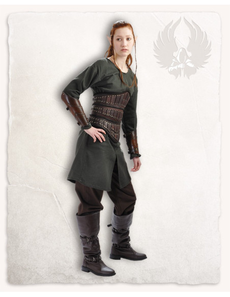 Corsage médiéval en cuir modèle...