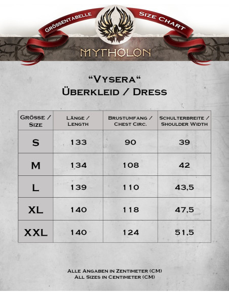 Surcot médiéval pour femme, modèle...