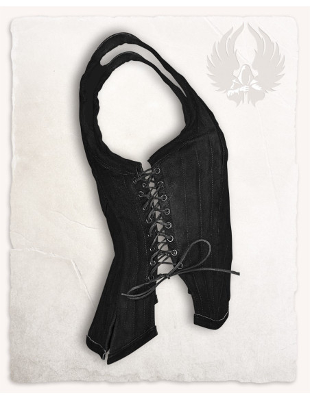 Corsage médiéval en cuir modèle Lucy,...