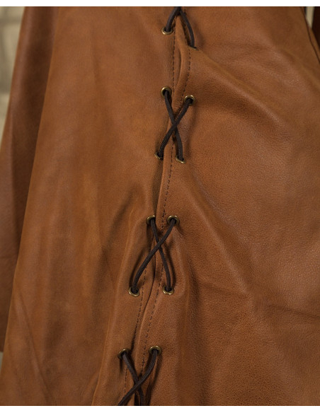 Robe médiévale à capuche modèle...