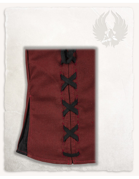 Corsage médiéval en cuir modèle Léa,...