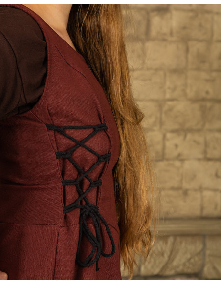 Robe médiévale en toile modèle Uma,...