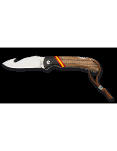 Couteau écorcheur de marque Albainox avec drapeau (Lame...