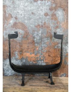 Bougeoir bateau viking, fer forgé 2