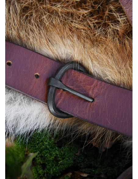 Boucle médiévale en fer forgé (6,5 cm.)